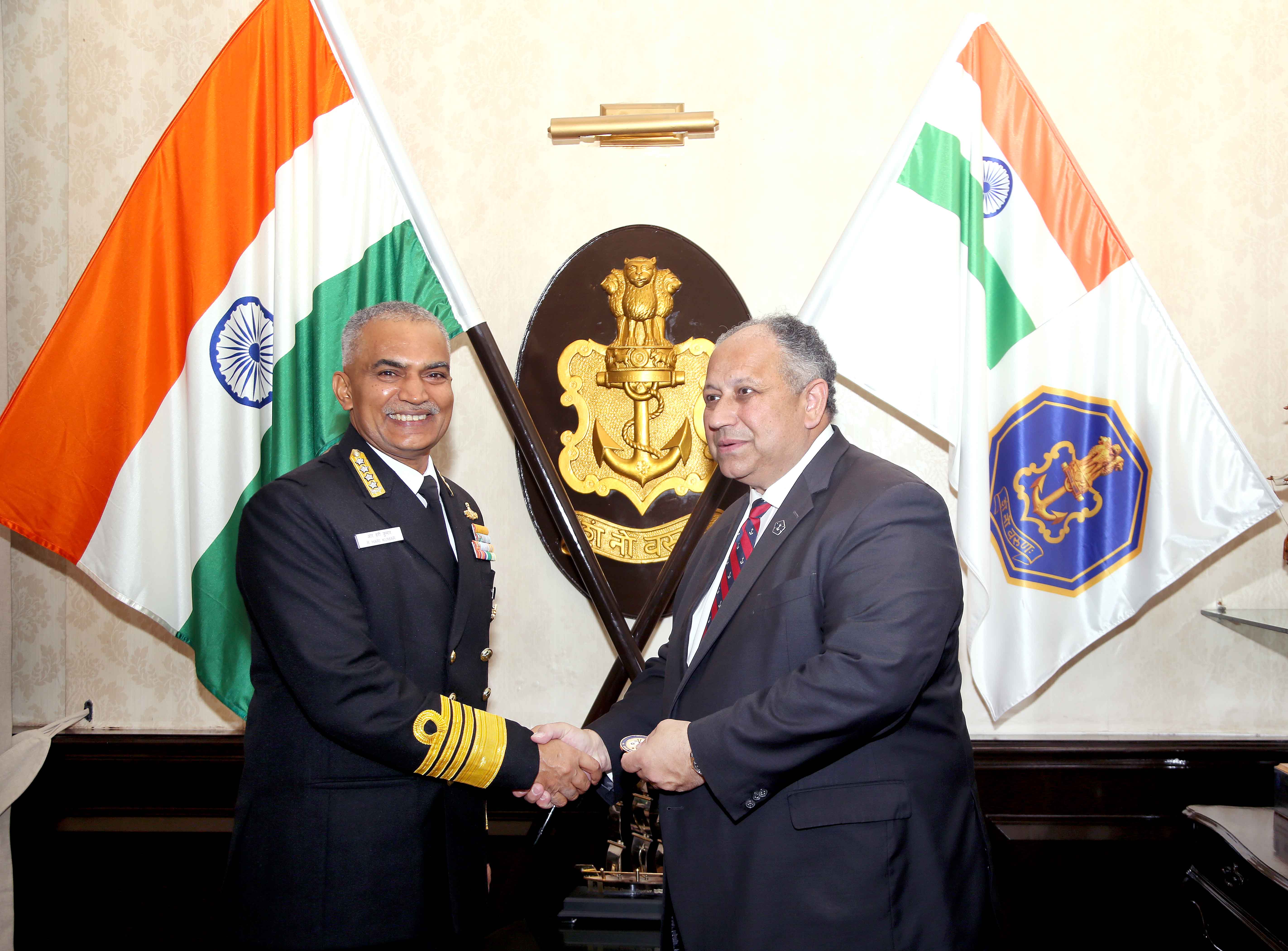 US Secretary for Navy Visit to India